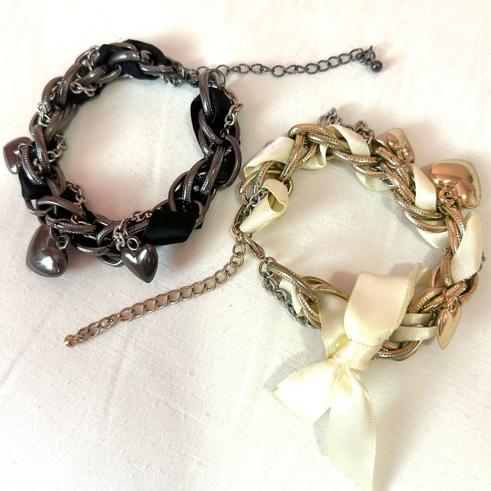 Charmed Ribbon Bracelets (2)